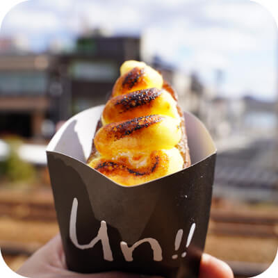 写真：お菓子の写真です